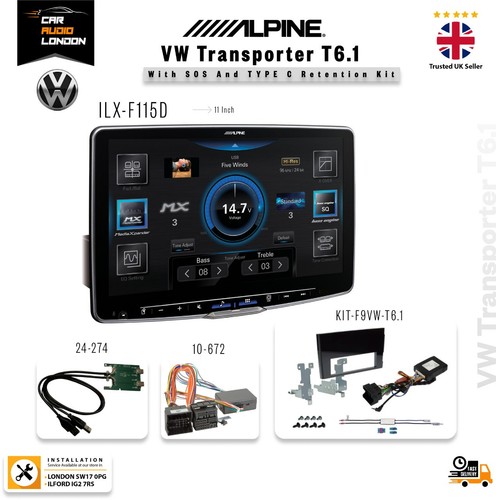 Alpine ilx f115d - ilx-f115d, vw