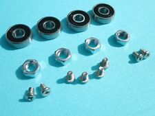 WEBER 40 36 44 IDF CARBURETTOR THROTTLE SPINDLE BEARING KIT NUT SCREWS TWIN CARB