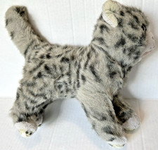 Steiff Cat Whiskas Gray Plush