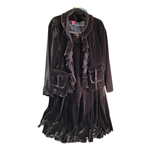 Monsoon velvet skirt - velvet,