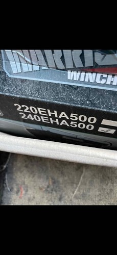 Warrior winches electric - electric, hoist