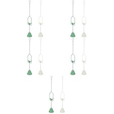  5 Count Hummingbird Wind Chimes Windchimes for Garden Bell Outdoor