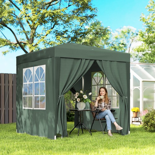 2x2m pop gazebo - up,