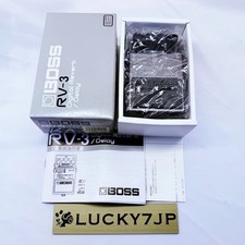 BOSS RV-3 Digital Reverb Delay ZG14700 Boxed Made in Taiwan Guitar Effect Pedal