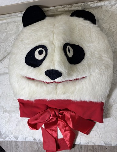 Vintage panda head costume - head,