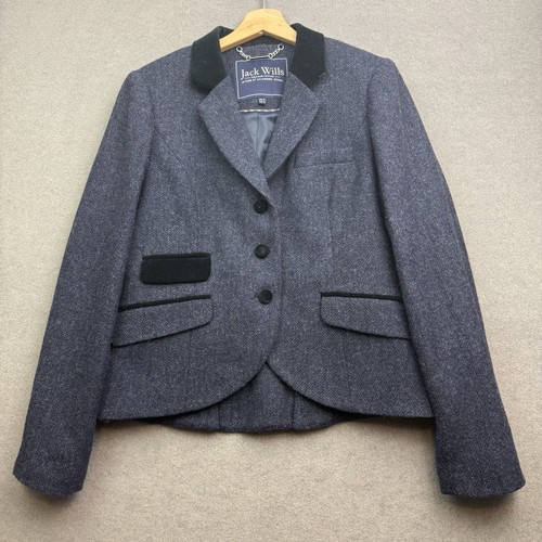 Jack wills tweed jacket 14 - tweed, uk