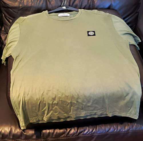 Stone island men green logo - green,
