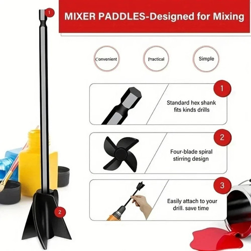 2pc paint mixer for - paint,