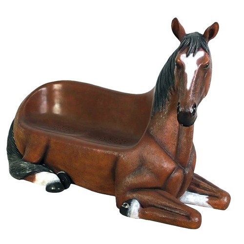 Life size horse seat - size,