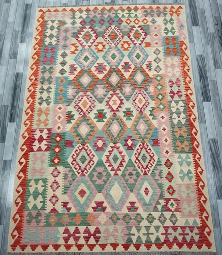 Handmade afghan turkish kilim - handmade, afghan/turkish