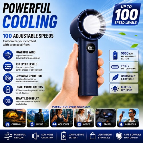 Portable turbo fan - portable,