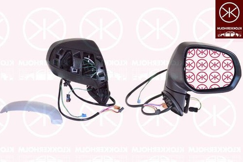 New complete door mirror rh - new,