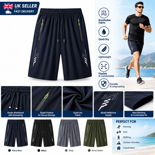 Mens running shorts gym sports - running,