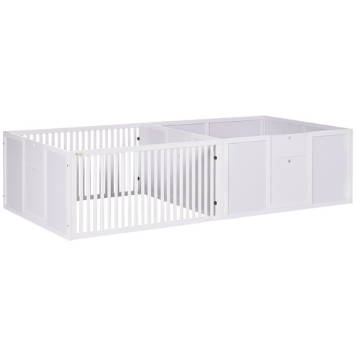 Pawhut wooden dog pen - pawhut,