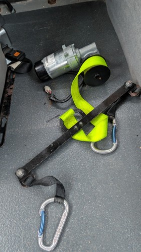 Wheelchair electric winch - wheelchair,
