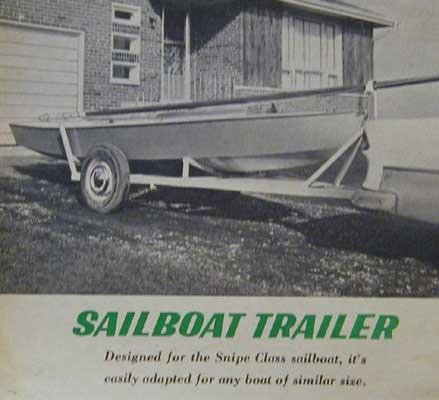 Sailboat trailer for 16 - sailboat,