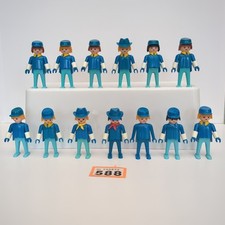 Playmobil Vintage Western Civil War Soldier Bundle x 13 figures, hats and cuffs.