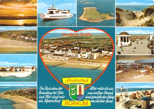 Postcard north sea - north, of