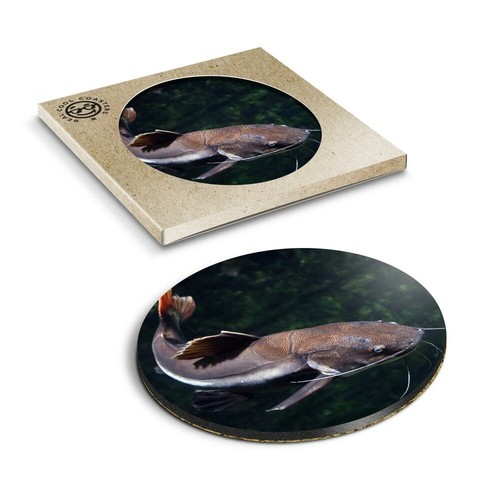Boxed round coasters - boxed,