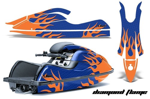 Jet ski graphic - ski, sticker