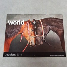 2011 Saudi Aramco World Arabian Horses Wall Calendar Works for 2033 2039 2050