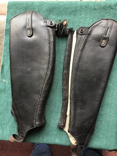 Tredstep half chaps - , black