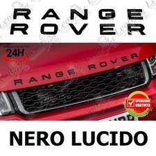Logo Scritta per Range Rover Nero Lucido Fregio evoque sport vogue velar land HS