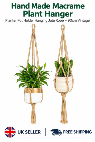 Hand made macrame - macrame, hanger