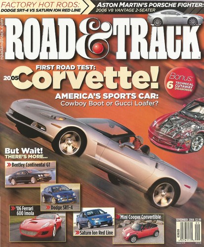 Road track 2004 - track, sept