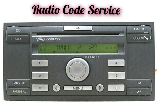 Ford radio code - code, service
