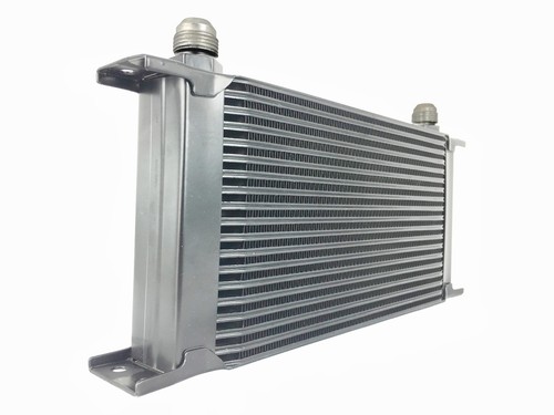 Oil cooler silver row - silver,