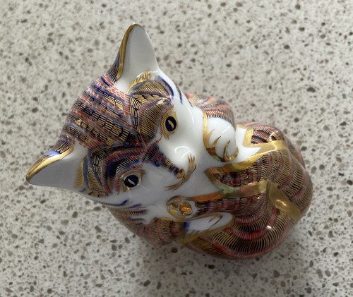 Gold stopper royal crown derby - stopper,