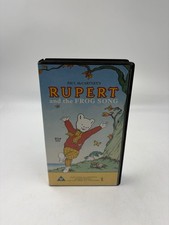 Rupert and The Frog Song VHS