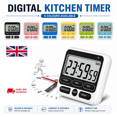 Large lcd kitchen cooking - large,