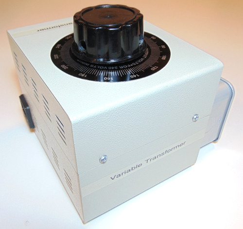 Variable transformer - variable, (variac)