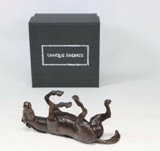 Rolling Horse Solid Bronze