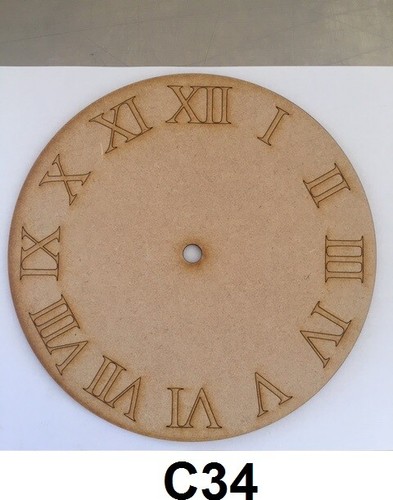 Clock face 200mm with - clock,
