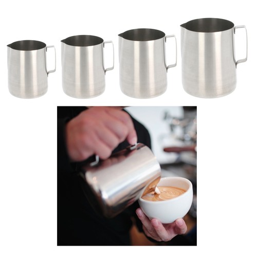 Stainless steel milk jug - stainless,