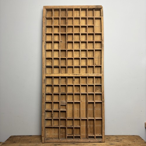 Vintage wooden printers tray - vintage,