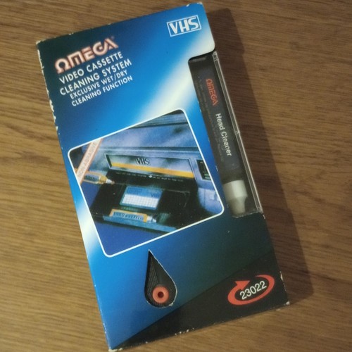 Omega vhs video cassette - vhs,