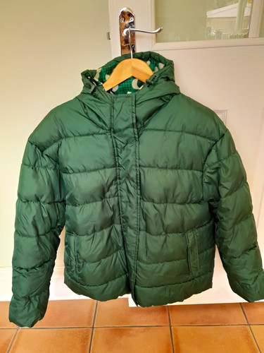 Orla kiely green jacket - orla, hood