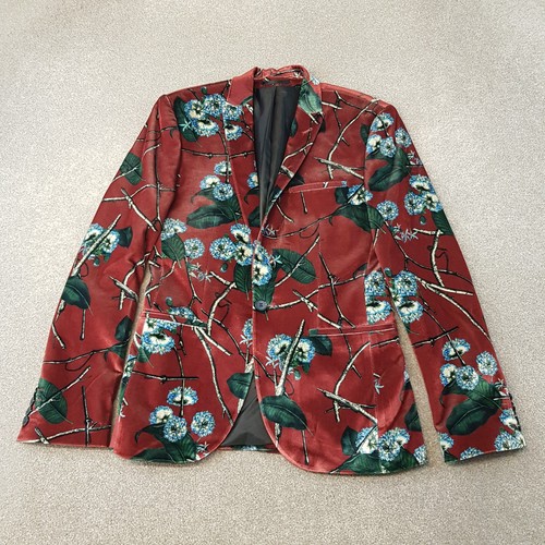 Asos mens jacket 38s red - mens,