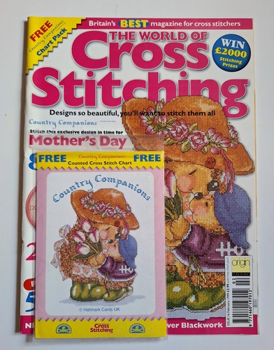 Cross stitching magazine - cross,