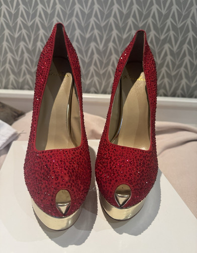 Kandee red platform stiletto - kandee,