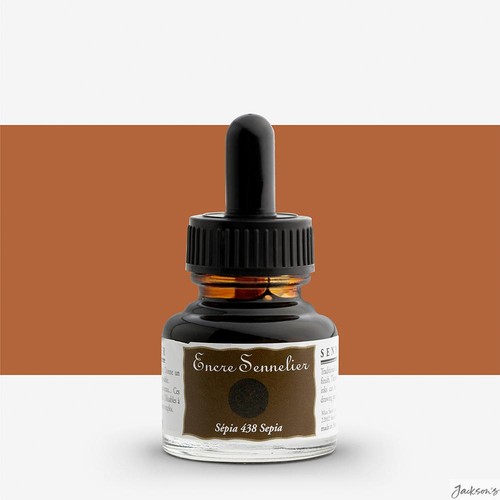 Sennelier drawing ink sepia - sennelier,