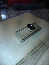 New RED OAK Concert   Brass Capo Dobro Resonator  Weissenborn Lap Steel .