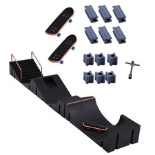 Finger Skateboard Park Training Skate Ramp Fingerboard Skate Ramps for Boys