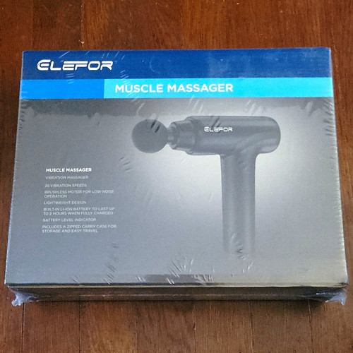 Elefor massage gun deep tissue - deep,