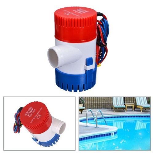 12v 1100gph mini - marine, bilge