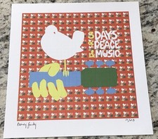 Blotter Art WOODSTOCK HAND